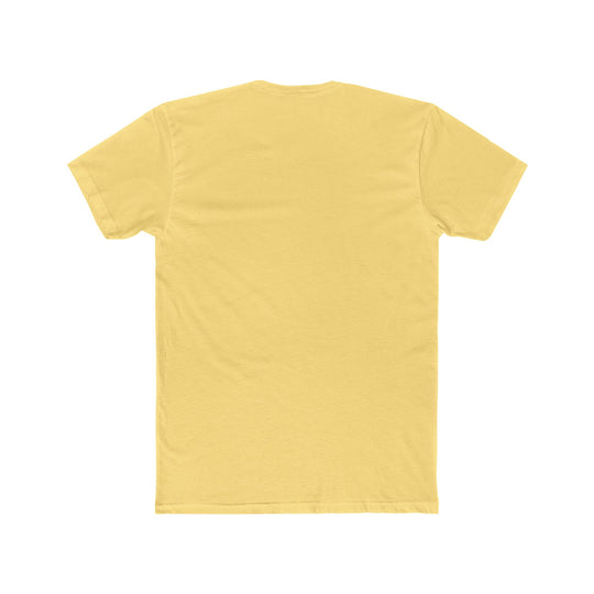 Plain yellow short-sleeved Fish Tee - Tarpon, solid color no logos
