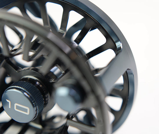 demo fly reel to hold dip can CAGE Fly Reels & Spools (Copy) CAGE 8WT Reel w/ TRAXX