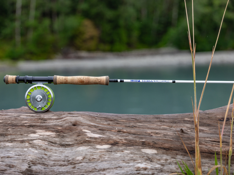 duel fly fishing pole MAVRK Dual I Convertible 9' & 10'2 3/4 Weight Euro Nymph Rod Premium Japanese Carbon Fiber Graphite Lightweight Sensitive Moderate Fast Action Trout Fly Rod 4/5 Piece Dry Versa Rod for Fly Fishing
