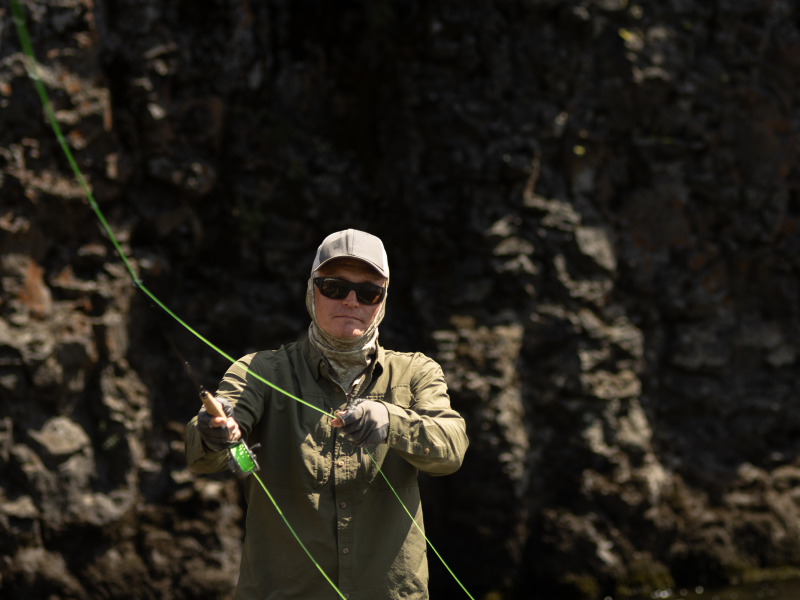 STONE FLY Fly Rod, Reel, Line & Case Combo