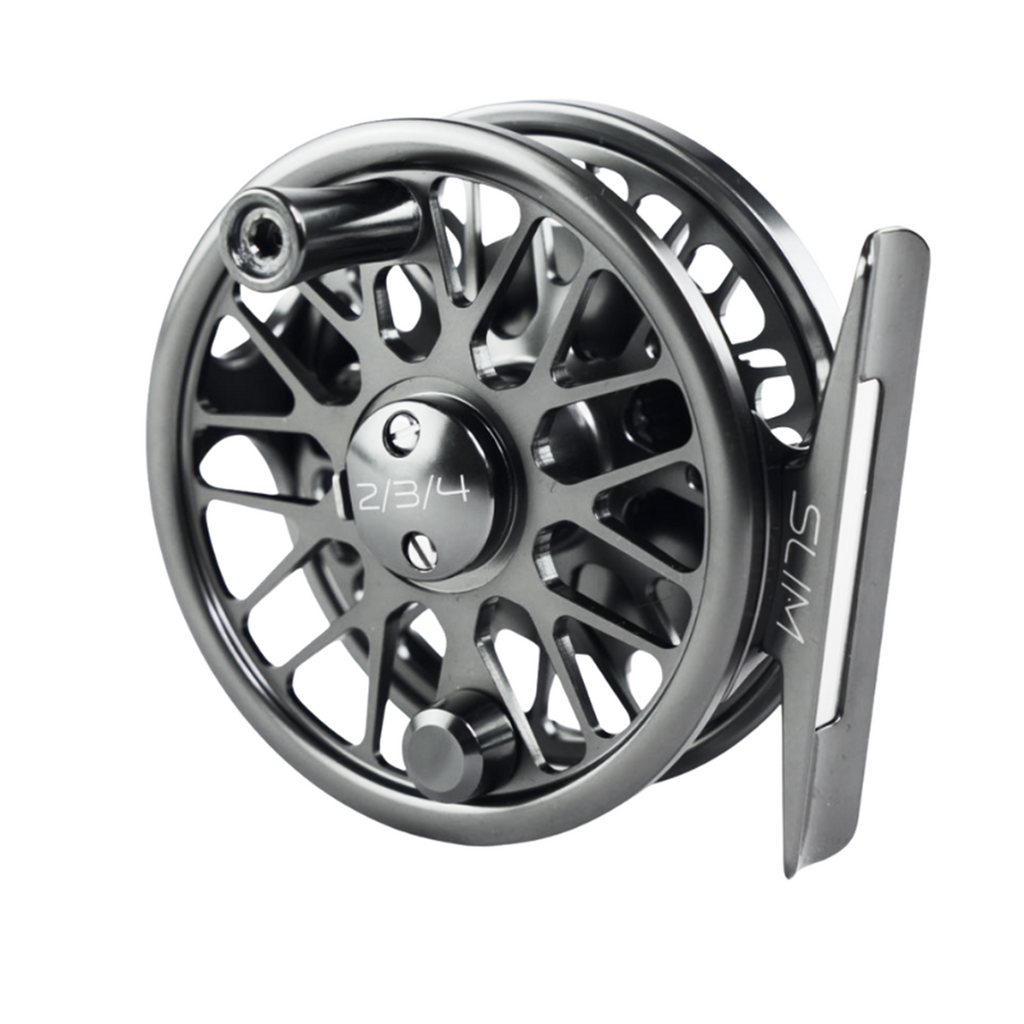 elm fly reels Maxxon Slim Fly Reel Silver (2/3/4)