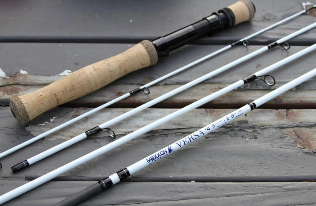 fly spin rod combo Maxxon Outfitters Versa Fly Fishing Rod