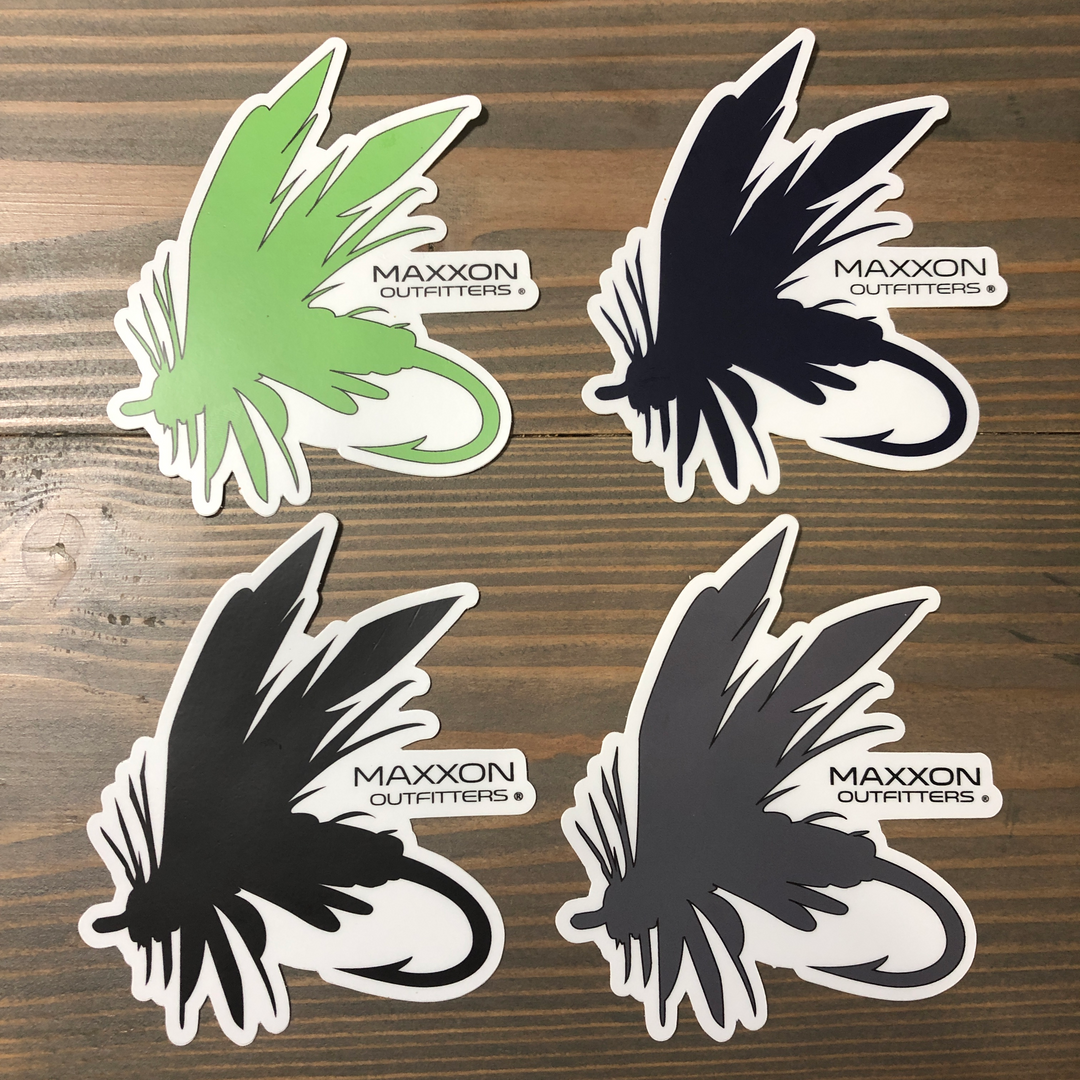 MAXXON 'FLY' STICKERS