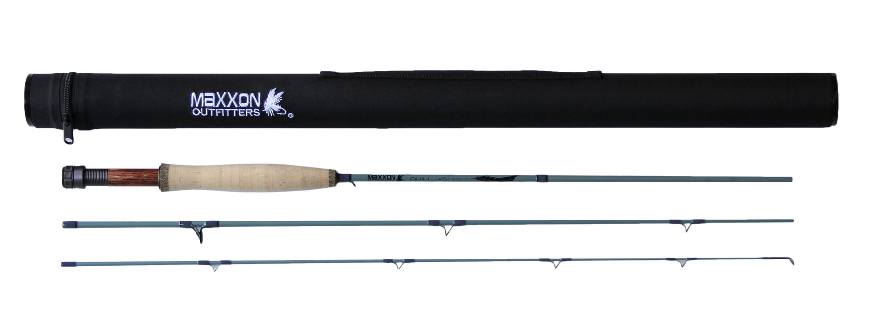 Feather-Light QUILL Fly Rod - 3-Piece Carbon Feather-Light QUILL Fly Rod - 3-Piece Carbon